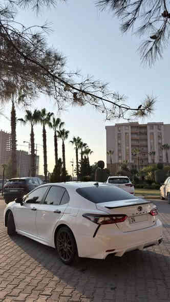 سلام عليكم
Camry 2023 SE GOLD EDITION Night Shade 
كامري 2023 Se گولد ايديشن نايت شيد 

سعر 223 ومجال للشراي 

السيارة ماشية 40 الف فقط 

بيها قطعتين وشويه صبغ (مأشر بالصور ) 
بدون دواخل بدون شواصي (ايرباك فقط ستيرن وتكمة )
جاملغ امامي مع جاملغ خلفي  بجم كبس (بدون حادث بالبجم )
راديترات وشواصي ودواخل كله بشرط

مواصفات
بصمة 
تشغيل عن بعد (شغال ) 
محافظة على المسار 
مانع اصطدام 
شفتات ستيرن 
لايت زينون
لايت اوتو
مناخين تبريد
وضعيات قياده
كشن سايق كهرباء  
شاشة 
ابل كار بلاي 
كشنات جلد 
تحكمات ستيرن
مثبت سرعة
وباقي مواصفات الكامري المعروفة 

رقم تلفون 
***********
*********** دهوك
