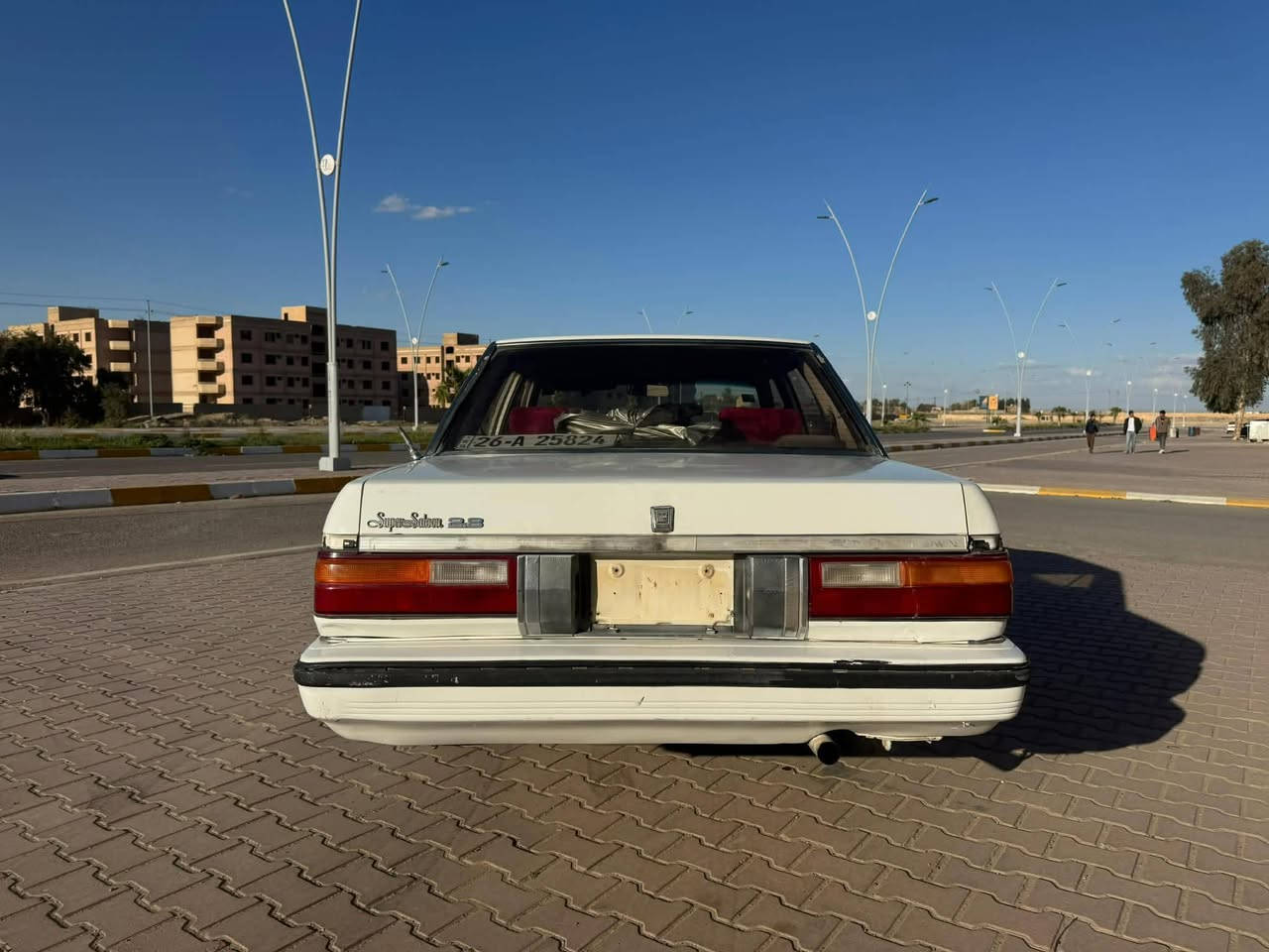 سوبر موديل 84 رقم صلاح الدين دولي شرط التحويل سنوية لل31
گير ومحرك بطة شرط شلعة ونشاط ومن كلشي 
سيارة معمرة تعمير جديد تعمير الموصل 
بيها نواقص بسيطة 
صدر جديد تايرات جدد باتري جديد سيارة حلوة وگاعدة 
المكان صلاح الدين تكريت 
*********** 
السعر 38 وبيها مجال قليل🌹🌹
