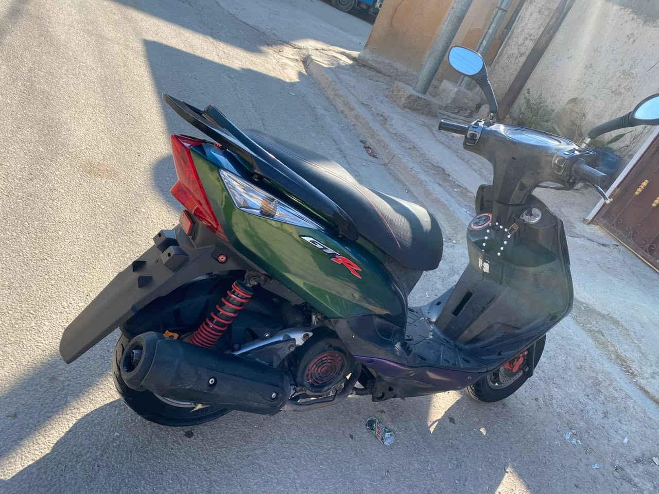 للبيع ماكس ثعلب gtr
دراجة نظيفة جداً ومكفولة، المكينه غير مفتوحة نهائياً مكفوله بكل برغي ونت ، نازلة من الرمبة قبل 4 أشهر أو أقل، والكفرات كلها مختمة ومطابقه.

تشغيل نكرة صباح، ظهر، عصر، أو ليل، وما ناقصها أي شيء، جاهزة للاستخدام مباشرة بدون أي مصاريف.

السعر: 850,000 دينار
وبيها مجال للشراي وبالخدمه فقط بعد المعاينة.

الموقع: بغداد – الشعب

للتواصل واتساب فقط:
***********
