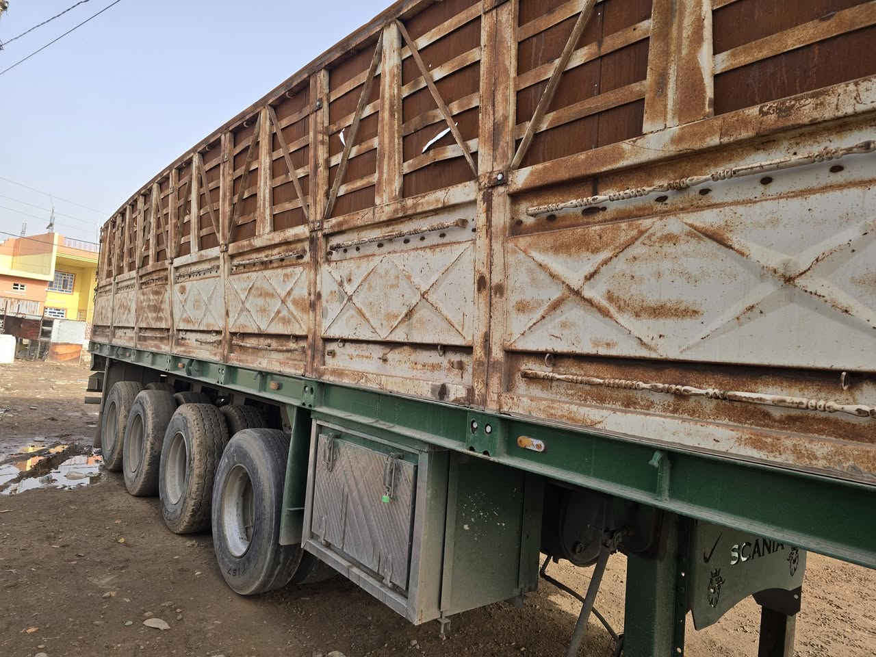 السلام عليكم عربانه للبيع ١٢ او نص شاصي ١٤ دناكير ثلاثه ١٤ صيني او الرابع ١٣ بنزات او بولبرنات جدد تخم تاير عربانه جاهزه للشغل (السعر ١١٠ او بيها مجال )***********
*********** مكان ديالى بني سعد
