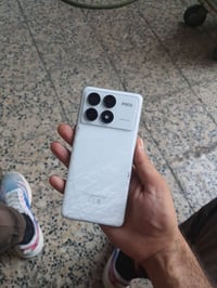 بوكو F6برو  رام 12+12 ذاكره512 مستعمل  بدون ملحقات  ضهر مفطر مكان بغدا...