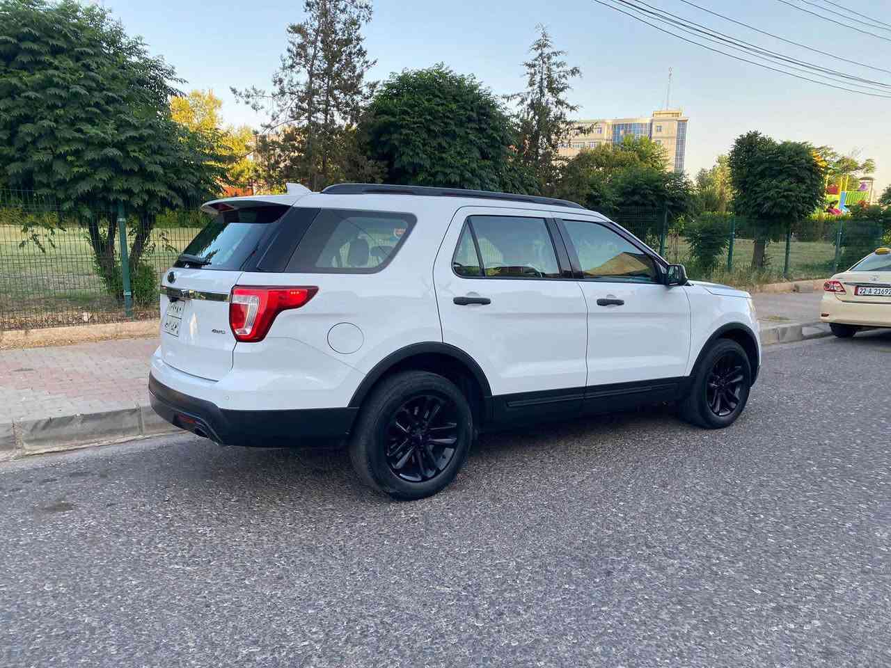 ‏FORD EXPLORER 2017 خليجي

💠 الفئة خليجي (4X4)
     (مواصفات)

💠 السعر : 165 $ مجال للطيبين

💠 الموديل 2017 ابيض

💠سيارة كفالة من كير محرك فقد
    1 قطعة صبغ 

💠 المحرك 6 سلندر 
 
💠 القدرة ( 3500 )

💠 المواصفات 
▪️فور ويل (4x4)
▪️كوشن ثلاث مقعد
▪️داخل كريمي
▪️دخول ذكي 4 ابواب 
▪️تحكم ستيرن 
▪️شاشة اصغير
▪️كاميرا 
▪️كشنات كهرباء 
▪️وضعيات قيادة 
▪️تبريد مركزي 3 قطع
▪️اوامر صوتية 
▪️ثلاث مقاعد سبعة راكب و تبريد مركزى
▪️كير رياضي 10 سرعات 
▪️لايت لد 
▪️ويل 18
▪️مانع انزلاق 

💠 سيارة بنيد صبغ ربع شبر بدون ضرر داخل ارباك مرجع سيستم

💠كير محرك صدر تبريد كهربائي كفالة عامة بشرط

لاتصال او واتس على الرقم 
رقم فايبر + واتسابا
 *********** اسيا
 *********** كورك
‏‎‏‎عنوان📍اربيل أربيل, العراق

