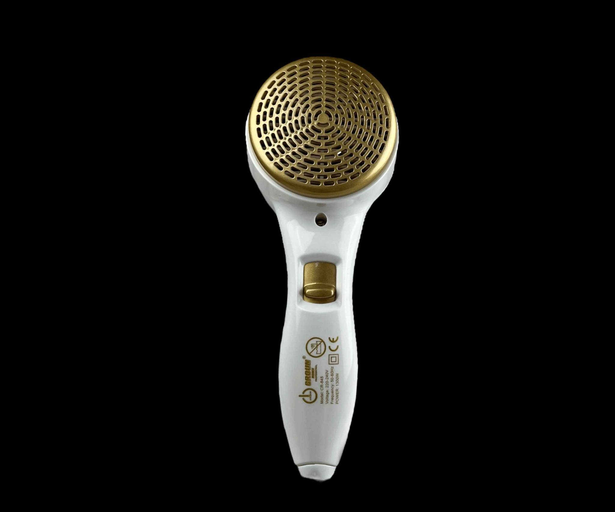 مجفف شعر للحمام ماركة كراون

المميزات:

تصميم خفيف الوزن ومميز مع هيكل من البلاستيك القوي

توزيع متساوي لدرجات الحرارة تمنح المستخدم الثقة والراحة أثناء الاستخدام

يحرر الأيونات السالبة

قاعدة من البلاستيك القوي للتثبيت على الجدار

2 نمط للتشغيل

زر تشغيل إطفاء

سلك دوار 360 درجة يمنح الراحة أثناء الاستخدام

الطاقة: 1300واط

طول سلك الكهرباء: 1 متر

ابعاد المنتج: الطول: 24 سم القطر: 4 سم

الملاحظات:

لم يتم ذكر المنشأ

يحتوي على براغي مخصصة للتثبيت على الحائط
***********
What app أربيل, العراق
