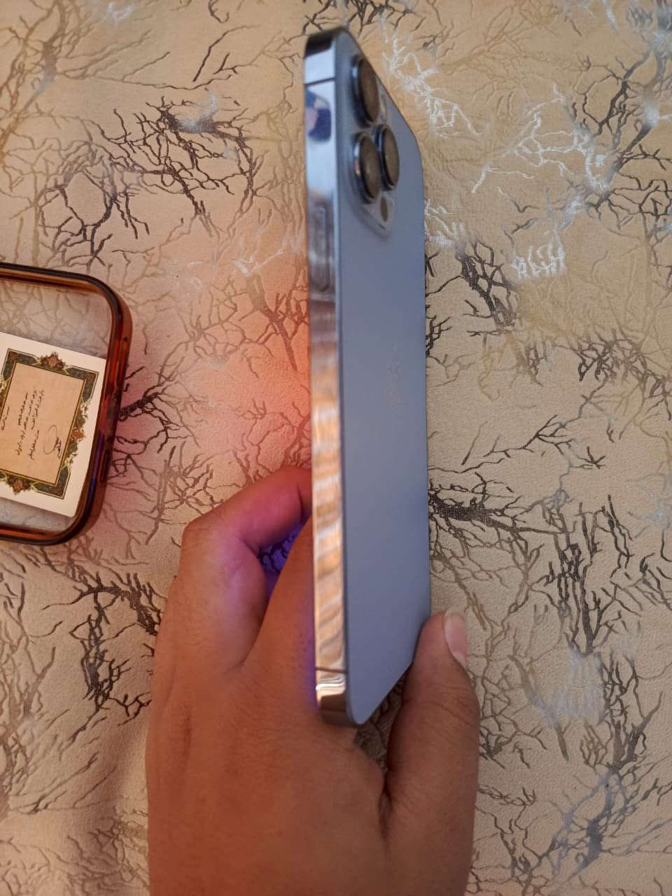 سلام عليكم ايفون13 برو ماكس للبيع  ذاكره 256 جهاز دبل سيكارت نضيف كامل ملحقات كارتون وكيبل جهاز نضيف ممفتوح ولا مبدل بي شي استخدام بيت بطاريتة 78 تجي تفحص وتروح مكفول من كلشي 
مكاني بغداد الامين شارع النواب 
السعر 700 وبي مجال قليل للشراي 
موجود ماسنجر و واتساب ***********
