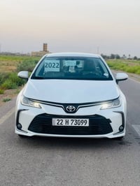 للبيع كورلا خليجي 2022 ساز اصل فول عده الفتحة السيارة جديده بمعنى الكل...