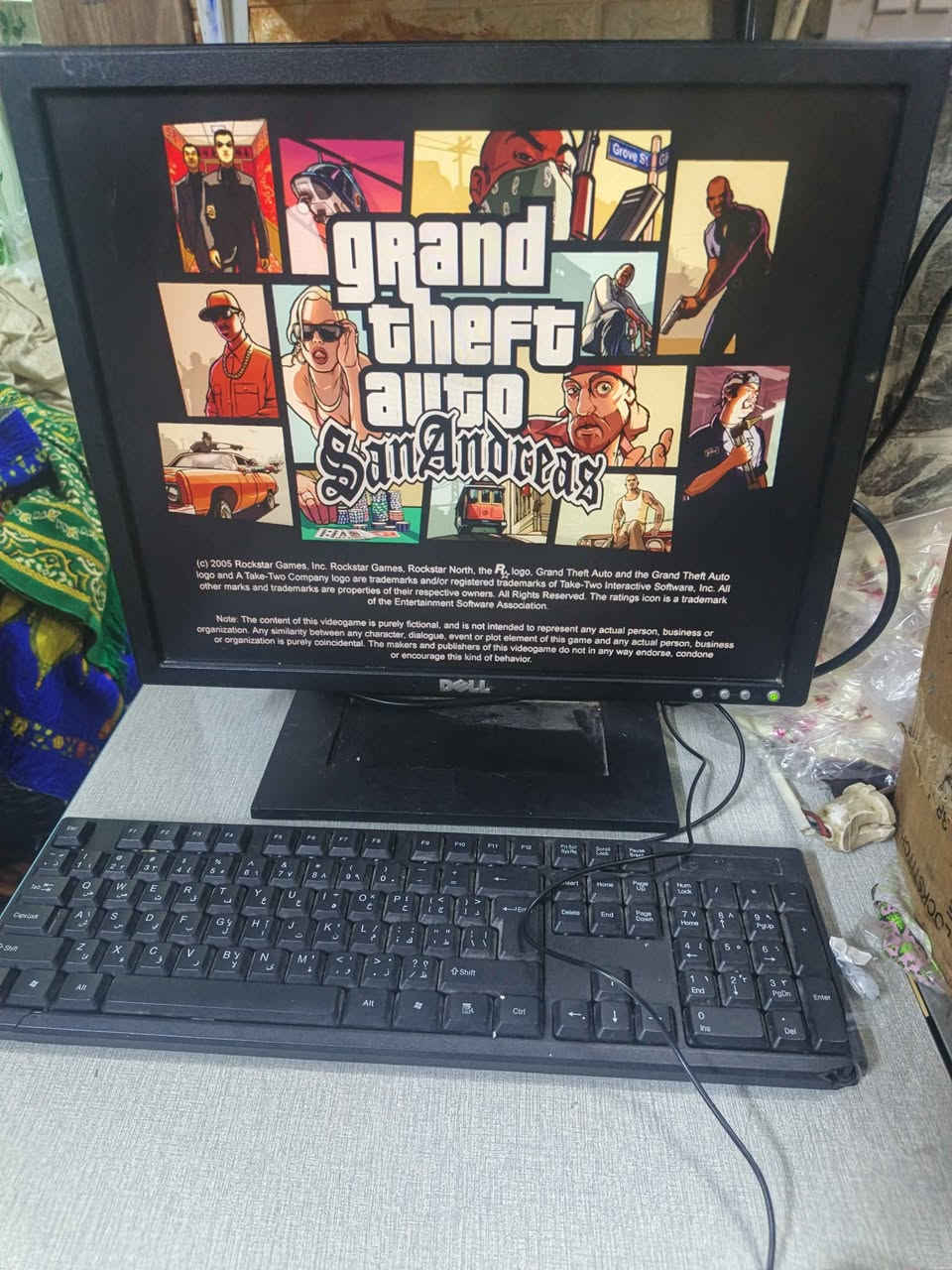 السلام عليكم متوفر حاسبة للبيع ويندوز 7 windows 
هارد 500 hdd حجم الشاشة 17 بوصة منصب عليها جميع برامج الأوفيس وبرامج ال pdf وبرامج التواصل الاجتماعي فيسبوك انستقرام تيك توك واتساب وتدعم الطباعة وبعض الالعاب مثل لعبة كاونتر سترايك ولعبة GTA سان اندرياس وغيرها حاسبة مستعملة بنضافة 90% بسعر مناسب 129 الف كركوك_أسرة_مفقودين *********** كركوك, العراق
