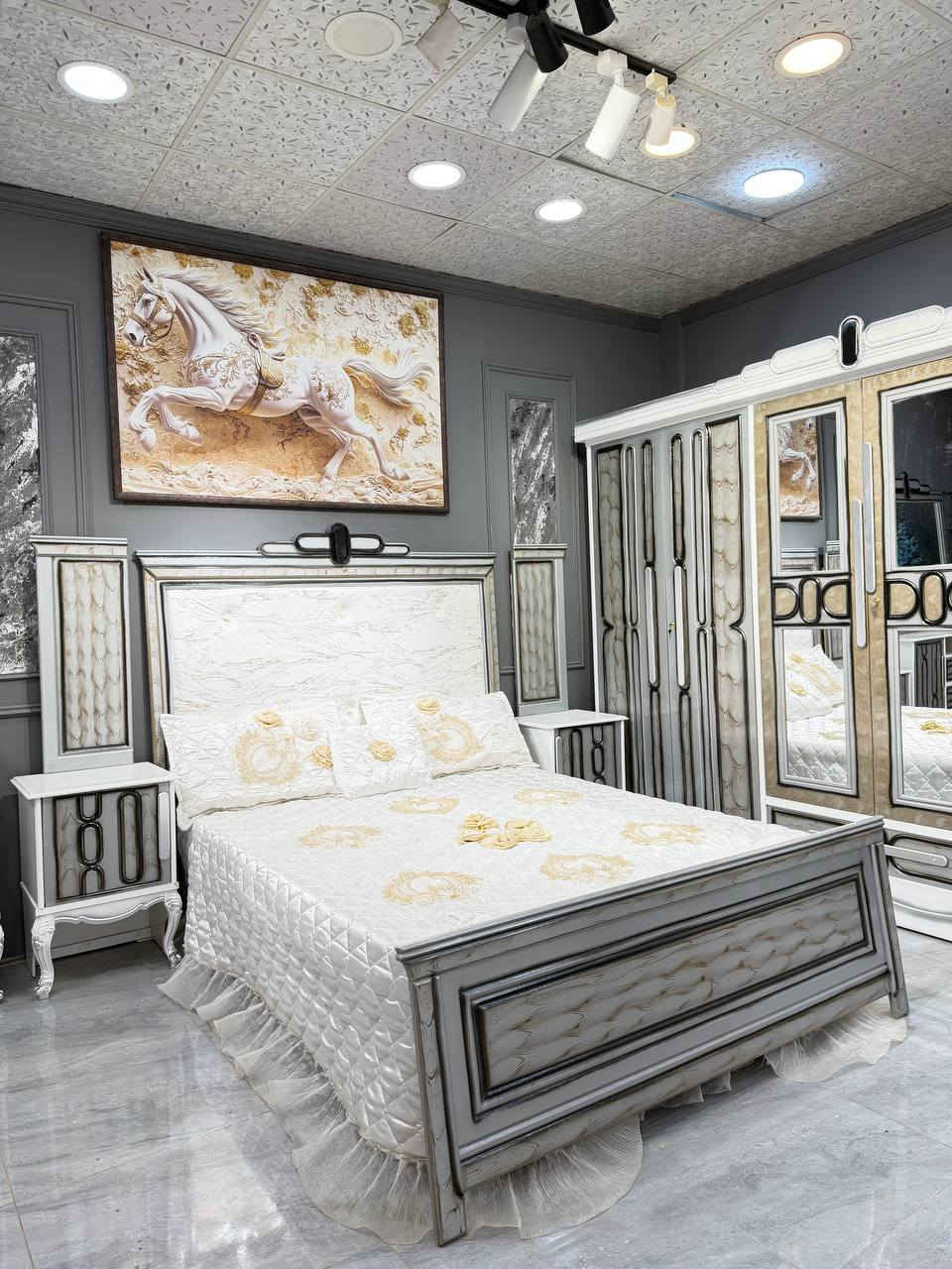 السعر // مليون و 50

🔅تفاصيل الغرفة المرمري  ....

خارج ٤ملم ام دي اف 🔺
وداخل معاكس ٣ملم 
صبغ حراري  درجة اولى 

عدد القطع  ٧ قطع 😍
🔺1 //جرباية  قياس  ١٦٠ × ٢٠٠ 
🔺//ميز جانبي ايسر قياس ٥٠
🔺2// وميز  جانبي  قياس ٥٠
🔺3// زاوية ارتفاع مترين عرض ٨٠
🔺4// وميز بلازمه  
🔺5//وميز مراية ارتفاع مترين عرض ١٢٠
🔺6// وكنتور ٦ باب  ارتفاع مترين و١٥ طول ٣ متر و١٥

القطعه الثامنة حسب الطلب شازلون
سعرها ٥٠ الف ❤️

(توصيل مجاني مركز بغداد )
التوصيل يشمل الشد مجاني 🔥
(اطراف ٥٠)
باقي المحافضات حسب البعد
شازلون سعرها ٥٠ الف
شازلون مخزن


**إذا كنت صاحب هذا الإعلان وتريد حذفه لأي سبب، رجاءا أرسل رسالة إلى الدعم الفني**