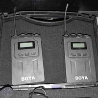مايك لاسلكي • Boya • ما استخدم