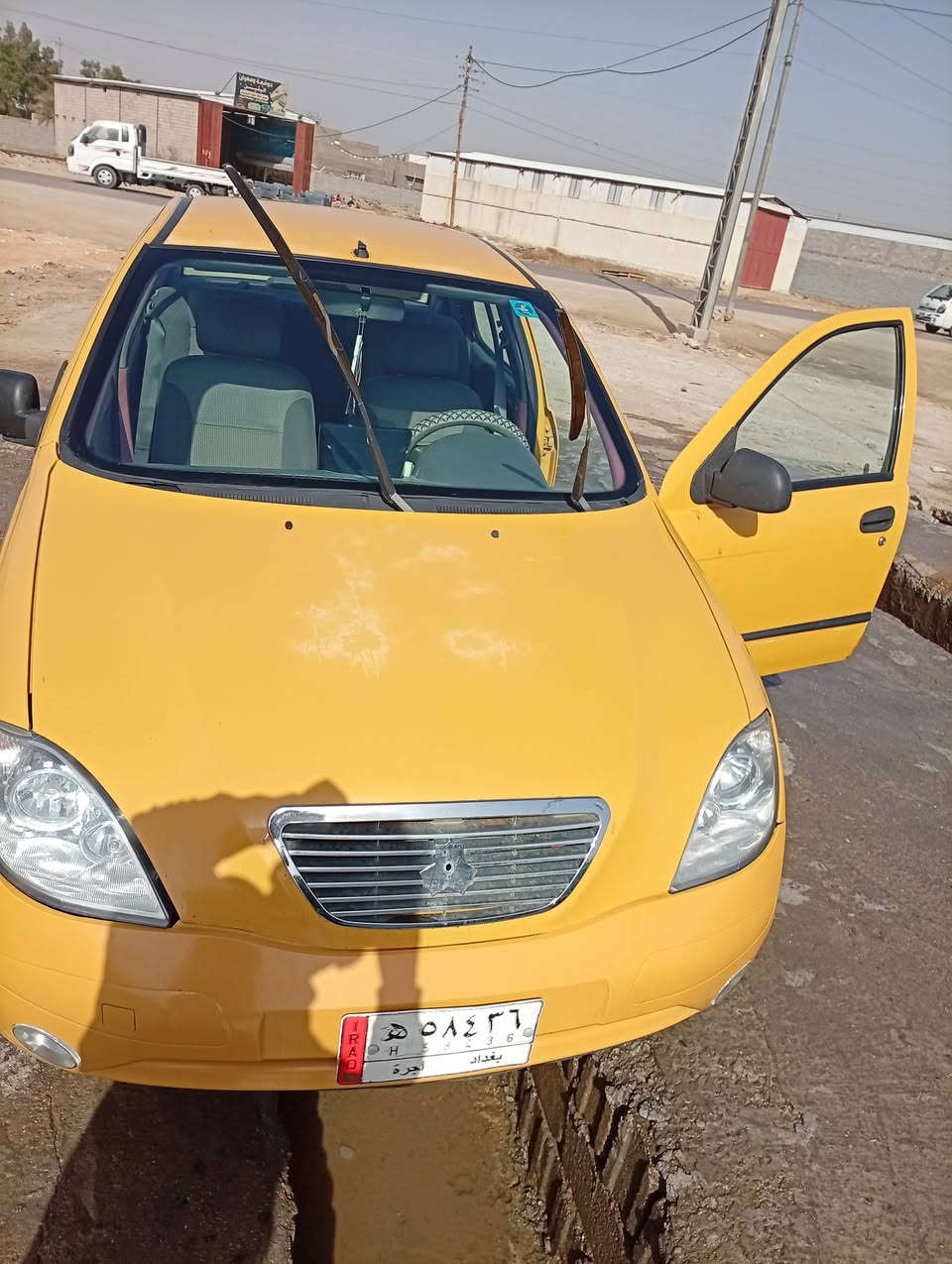 طيبة موديل ١٧نضيفة كلش حلوه المواصفات 
المكينة :ما مفتوح بية برغي ونضافة خير من الله 
الحدادية: جديدة ستوني مشتغلة 
*بية طخات بسيطة معدلة ع بارد 
"العنوان كربلاء سيارة بسمي تحويل مباشر 
&السعر ٤٦$وبية مجال رقم الهاتف ***********
