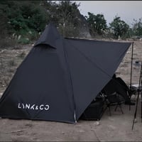للبيع خيمة هايكنك هرمية سوداء تتسع لـ 3 إلى 4 أشخاص تُعرف تجاريًا باسم...