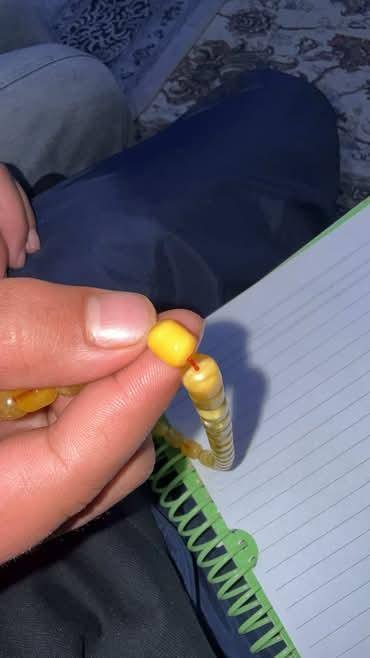 سلام عليكم البيع سبحه كهرب بولوني حر شاهد استندر الوزن 22غرام سبحةة كفية سوبر جمال ماخذة لون جميل
عدد حبات 35 سعر  150دولار مجال بسيط استفسار ‏‪***********‬‏
