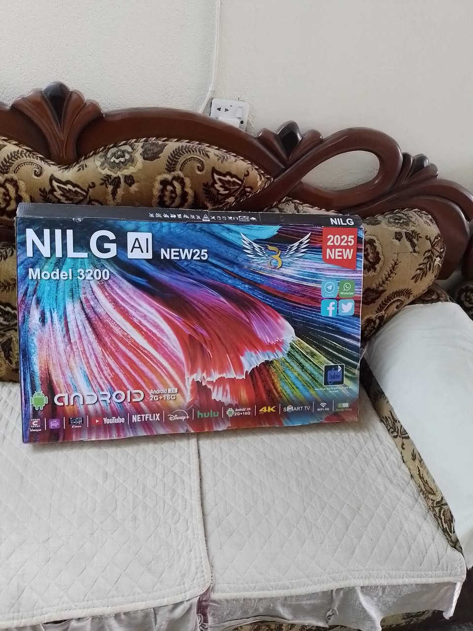 مرحبا للبيع بلازما حجم 32الجي ام نت جديده ابدمامستعمله قفله 115وبلازماالجي ام نت ناطقه بدل ريمونت حجم 43جديده ابدمامستعمله قفله 215 وباب جديده.ابدمامستعمله كامله قفله 75ومبرده جديده ابدمامستعمله حجم 2500 قفله90وثلاجه جديده ابدمامستعمله حجم5قدم قفله 115وكيزحجم 160نوع خفيف بدون هيترواتوماتيك قفله75


**إذا كنت صاحب هذا الإعلان وتريد حذفه لأي سبب، رجاءا أرسل رسالة إلى الدعم الفني**