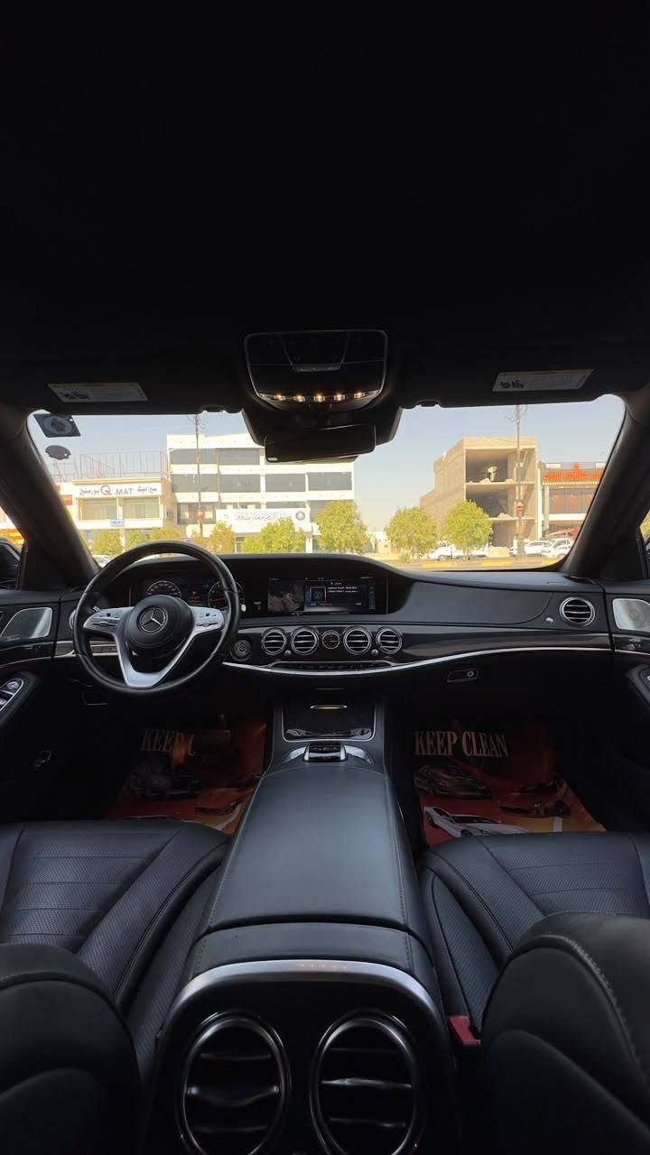 السلام عليكم
للبيع S560 V8 2018
لون اسود ملكي 👑 
(طويله 3 فصوص)
بانوراما 
بصمه 
بصمه ابواب 
5بردات 
5كامرات 
جنطه كهرباء 
شاشات خلفيه 
تحكم كشن خلفي 
كشن خلفي مفصول 
كشن تدفئه وتبريد (امامي وخلفي) 
ويل 20 اصلي 
لايت داينمك 
داخل 64 لون 
تحديد مسار 
داتا شو 
رؤيه ليليه 
قياده أليه
رادار امامي خلفي 
تحذير تصادم 
عطر بالجكمجه
اوتو بارك 
سماعات برومستر
نقاط عمياء 
ماشيه (135 الف كم )حقيقي
بيها هوايه مواصفات معروفه بهذا الموديل 
السياره وارد أمريكا  بدون حادث بدون صبغ  (جاملغ مبدل ودعاميه فقط) 
بدون نقص جاهزه للبرغي
كير مكينه بوضع الشركه 
سعر:- 515 وبيه مجال 
مكانها ديالى الخالص  
للاتصال ***********
