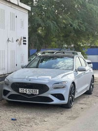 جينيسس g70 ستة سلندر 3.3 توين توربو طيارة🔥 حادثها دعامية خلفية و بارد ...