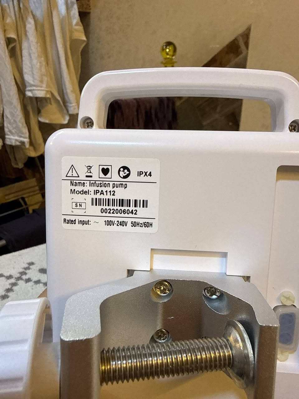 جهاز مضخة الحقن الوريدية (Infusion Pump) موديل IPA112
جديد غير مستخدم عدد اكثر من قطعه 
سعره 450 الف او بي مجال واتساب ***********

