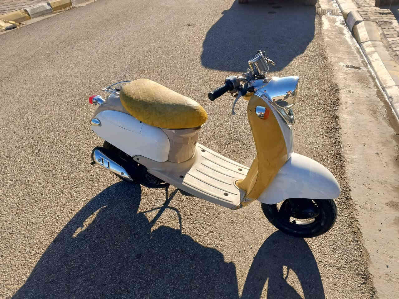 السلام عليكم للبيع مصريه فحل دراجه شلعه ومعدل شرط تقفل تعبر ال60 كابريتر تفصيخ اصليه نكره سلف وهندر دراجه خير من الله السعر 225 رقم الهاتف *********** مكاني كوت داموك
