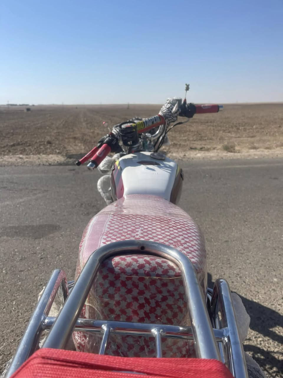 السلام عليكم مكلف بنشر دراجه البيع 2024 نوعيه سونك كل عيب مابيها ولا نقص مكفوله أوراق بيها الاستفسار ع رقم ***********ارجع وأكول مكلف بنشر خاص ما متواجد ألن مو صاحبها اني اتريد تتواصل تواصل ع رقم سعر 700بيها مجال مكان ديالى قره تبه
