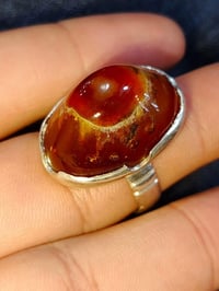 فضة ٩٢٥ • صياغة يدوية • عقيق جزع