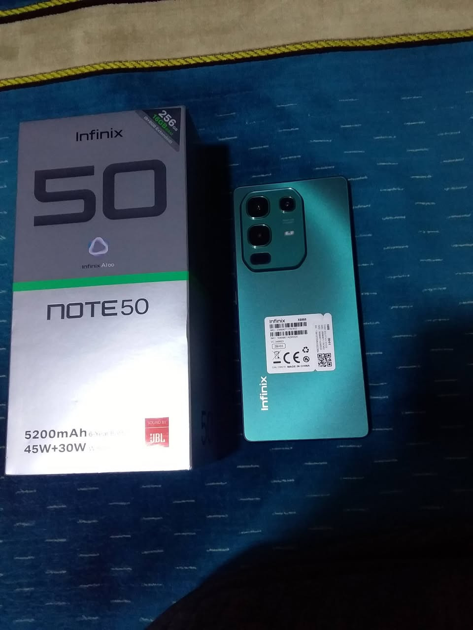 جهاز أنفينكس نوت50
Infinix noTE 50
نظافة/%100
ملحقات/شاحنة45واط والباكيت فقط
الذاكرة/256
الرام/8+8=16
يدعم الشحن السريع 45 واط
للبيع أو للمروس
مكاني/بغداد-الدورة


**إذا كنت صاحب هذا الإعلان وتريد حذفه لأي سبب، رجاءا أرسل رسالة إلى الدعم الفني**