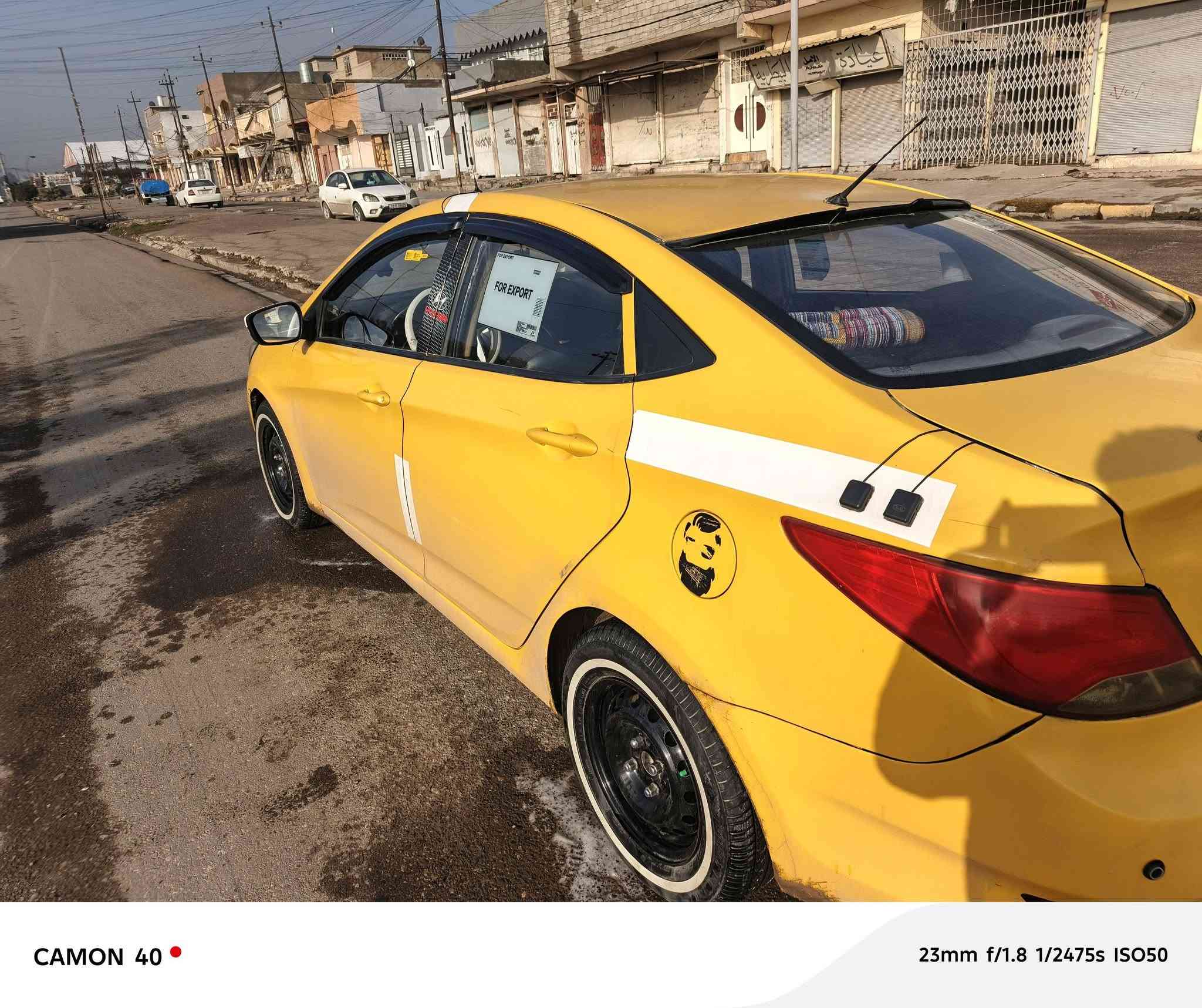 اكسنت مضلع رقم بغداد.دولي  كير سفتي محرك 14.شرط هيئة غرامات صفر. طخم جديد طخم تاير. تدفئة تبريد كابون بانزين. تحكمات شاشه.
***********
***********
