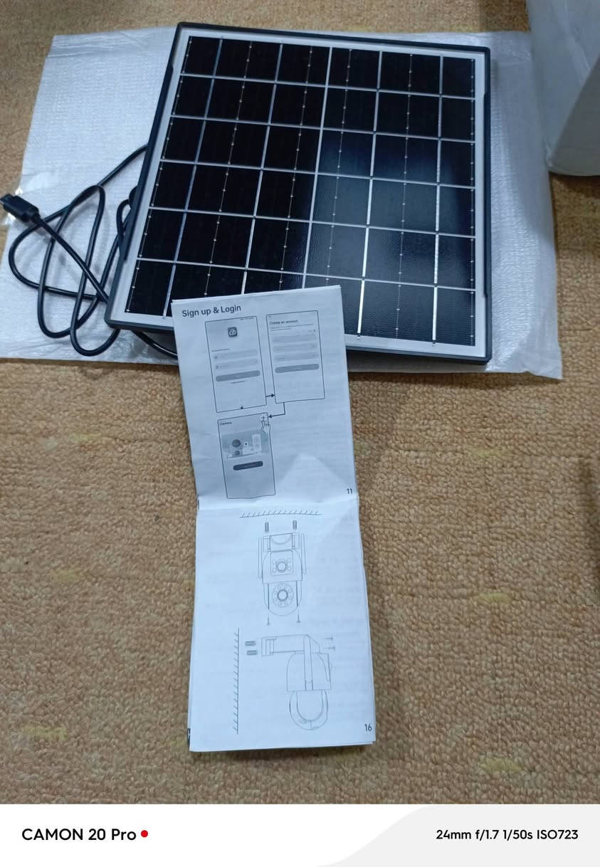 كاميرا خارجية ثنائية بدقة HD عالطاقة الشمسية مع تابب سي فقط تحتاج انترنت شوية قوي السعر ٢٥ الف قفل للتواصل
 ***********
***********

