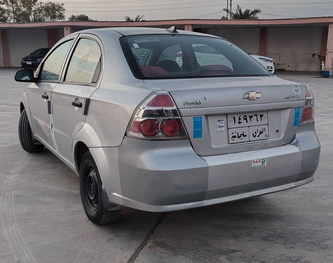 شوفرليت افيو 
موديل 2009
محرك 1600 كبس
كير اوتماتيك 
تايرات جدد باتري جديد 
سياره رقم سليمانيه شرط تحويل 
السعر 58 
مكانها ديالى خانقين
*********** بغداد, العراق
