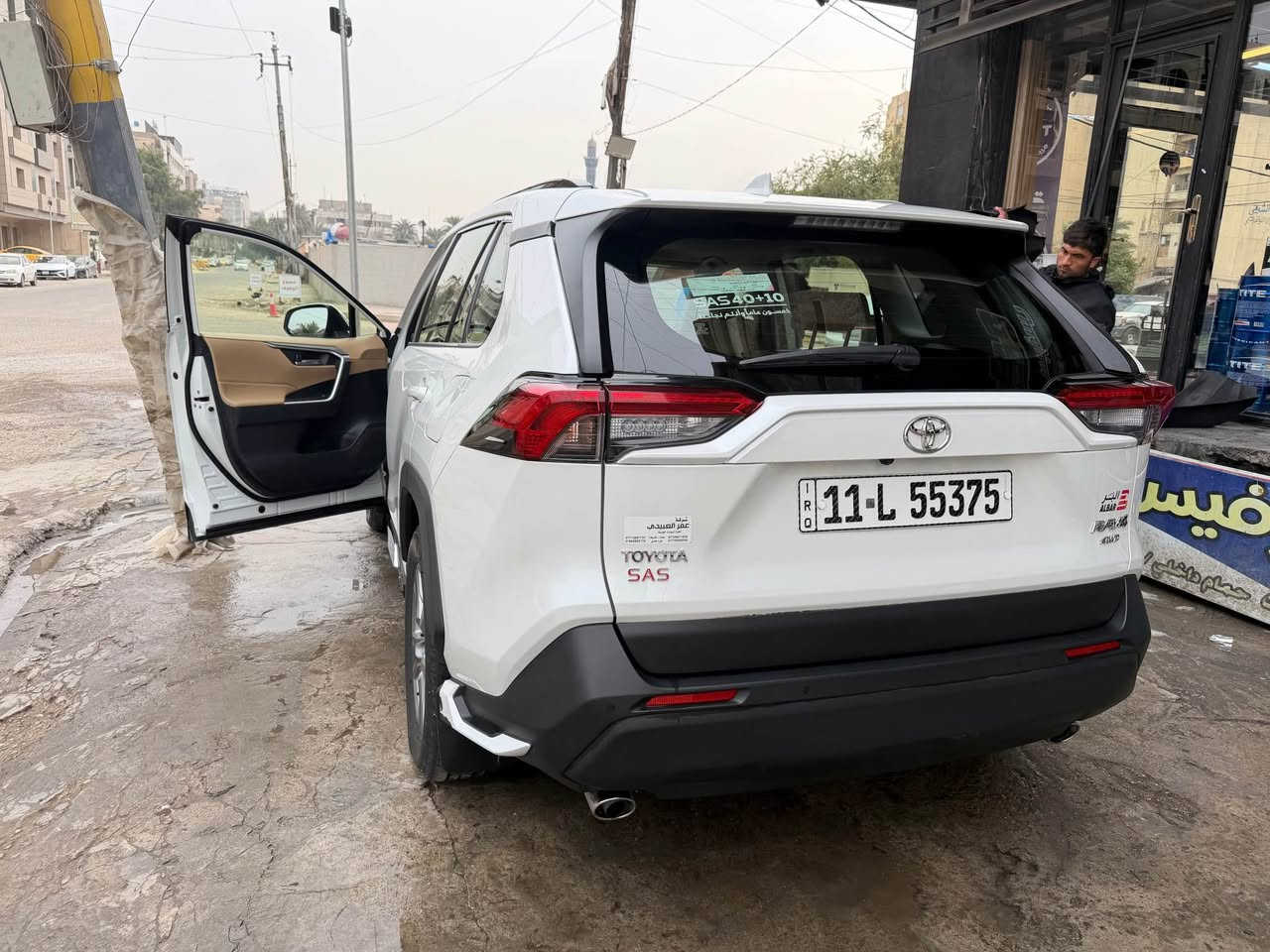 راف 4 ساز 2024 رقم بغداد بأسمي استلام شركة ماشية 
43 الف فول مواصفات المكان بغداد مكفولة عدا صدعة بدعاميه موضحة بصور السعر 285$ بي مجال قليل 
هـ ***********
ملاحظة
غير متواجد على الفيس بغداد, العراق
