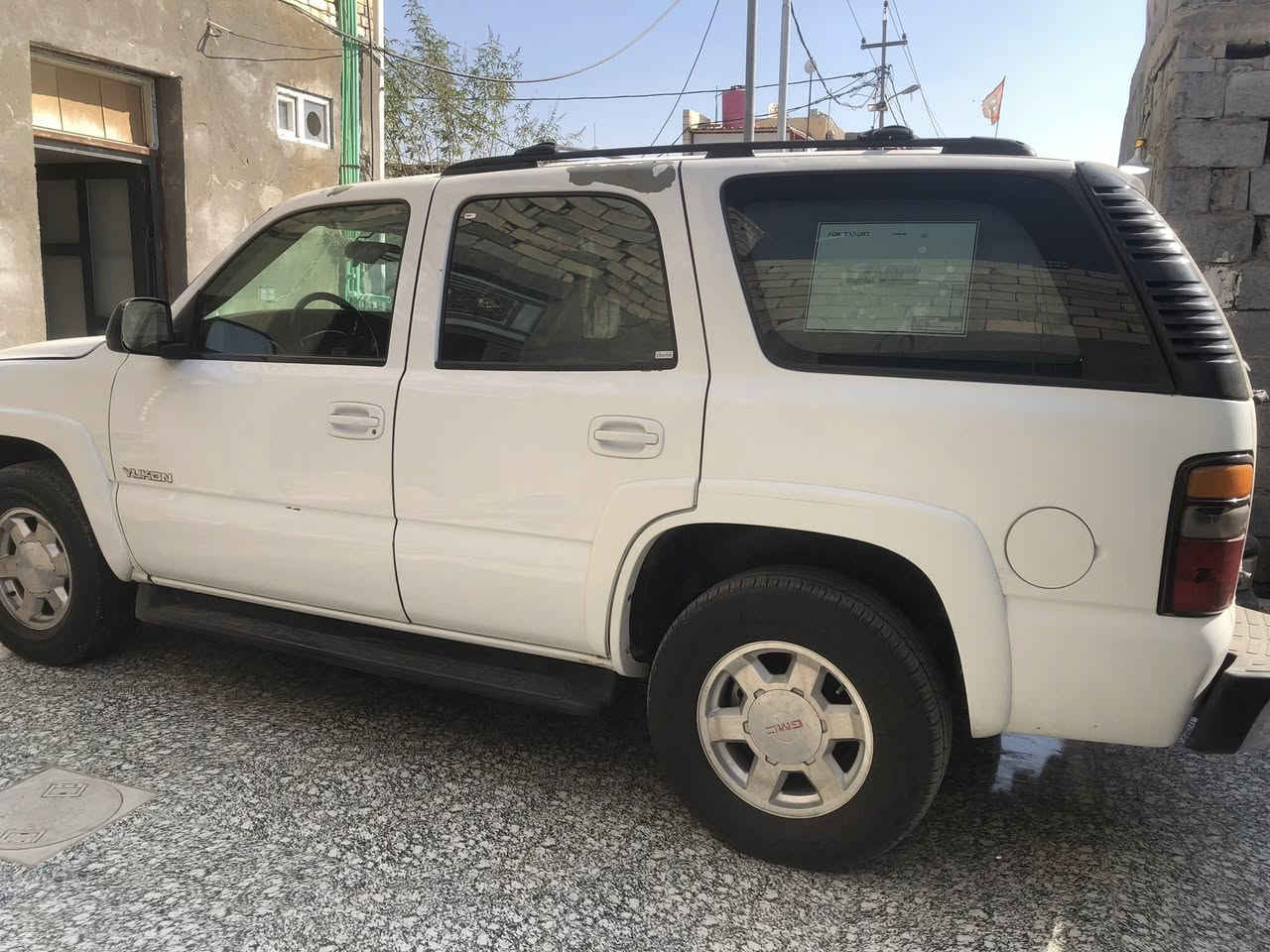 السلام عليكم اخوان
بسبب الوعود الكاذبه اعاده النشر 

يوكن موديل 2005 سياره باسمي شرط تحويل كفاله من كص ونقل جثه اصوليه سياره مصبوغه عام بسبب جراد وبيه حالوب تبريد ثلج تخم تاير حداده كله مكينه بيه تبخير كير جديد السعر 100 رقم الهاتف ***********
