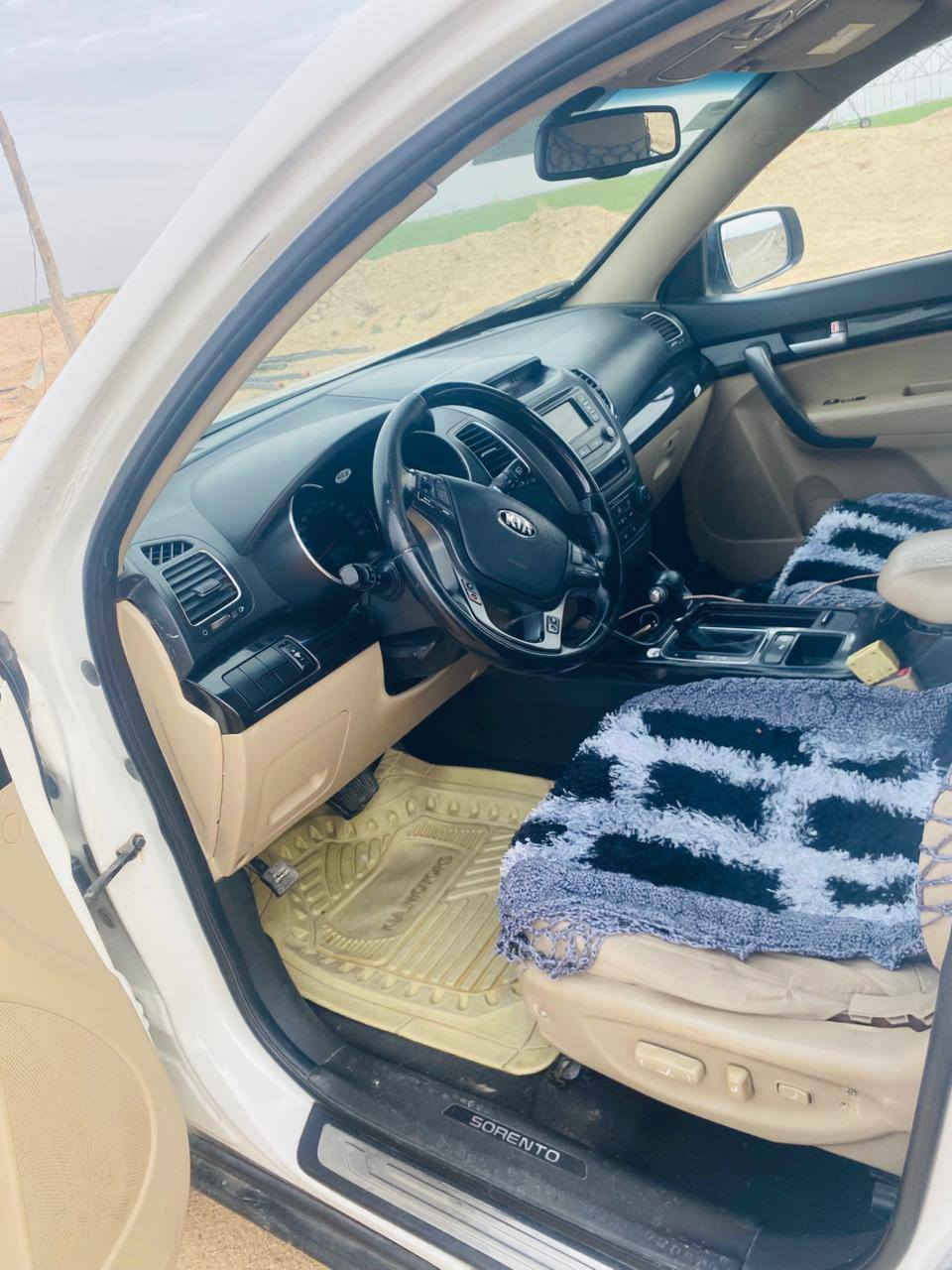 السلام عليكم سورنتو للبيع موديل ٢٠١٤ محرك ٤ مصبوغه عام رقم اربيل بيها كصه بالقماره كير محرك  صدر على الفحص السياره جاهزه تخم تاير جديد تبريد تدفئه السعر ٩٠ وبيها مجال مكاني الانبار عامرية الصمود ***********
