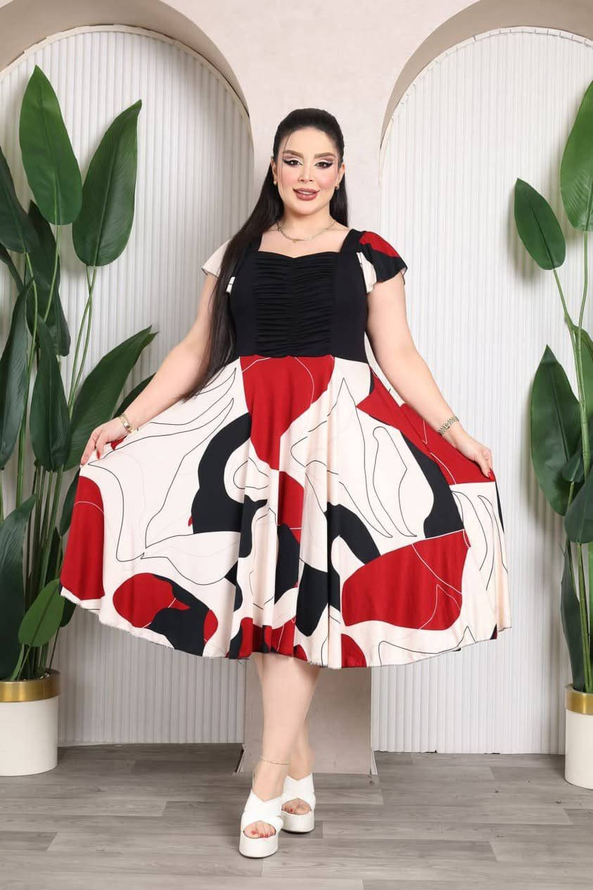 🌹 🌹 شوفي الجمال والنزاكه والدلال 🌷 🌷 
فستان زبده قطني تركي ماركة فول ليكرا 
قياس XL 2XL 3XL 4XL 
#ملابس_نسائيه #ملابس_ماركات
#بعقوبة_مجمع_الفاروق مقابل رشيد العطار
داخل القيصرية #كوزمتك_عباس الربيعي
#واتساب***********
#متوفر_خدمة توصيل لكافة المحافظات 🚗 🚗
