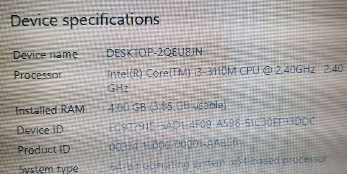 تحية طيبة .. لابتوب  لينوفو  كور اي 3 الجيل الثالث ورام 4 كيكا وهارد 500 hdd  حجم الشاشة  15.6 بيها فقط ال dvd عاطل وهو اصلا بعد محد يستعملة

                      (( السعر ثابت 110 الف دينار  ))

Lenovo G580
المعالج  Core i3  الجيل الثالث
رام 4 كيكا 
هارد  500 hdd 
حجم الشاشة 15.6 
كيبورد عربي إنكليزي

 للأتصال عادي و واتساب *********** 
شارع الصناعة اوقات الدوام ( 9 - 4 ) يوجد خدمة توصيل داخل بغداد ولجميع المحافظات لمشاهدة كافة الموديلات 
يرجى زيارة الموقع على الفيس بوك ( لابتوب بشير لاين
