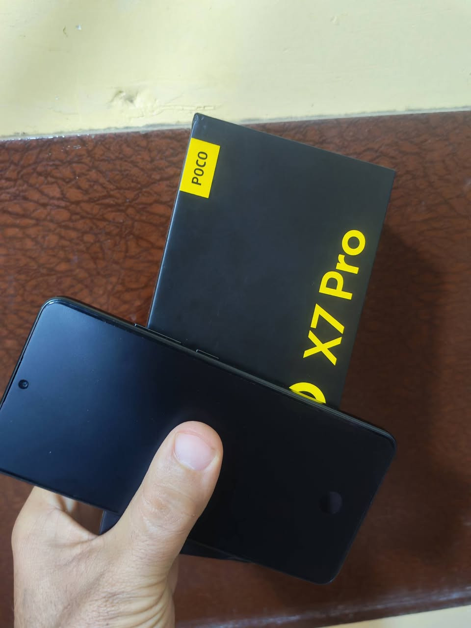 ياالله... السلام عليكم

جهاز من شركة شاومي

بوكو اكس7برو
ذاكرة 512
رام 12+12=24
نسبة بطارية 96
نضافه //100/100
السعر 425/الف
العنوان بصرة قبله شارع السوق الكبير

هاتف
***********
***********
