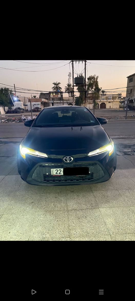 كورلا هاج باك كير عادي ٢٠٢٢ 
بصمه شاشه جبيره نص فول 
بيه بنيد وربع جاملغ ماشيه ٥٨ حقيقي 
السياره جاهزه من كلشي مابيها اي نقص 
صدر جديد تبريد خير من الله 
متصرف عليها غير التحويل 
السياره بسمي شرط التحويل
السعر ١١٠ وبيها مجال
***********
العنوان بغداد الدوره خابر ودلل
