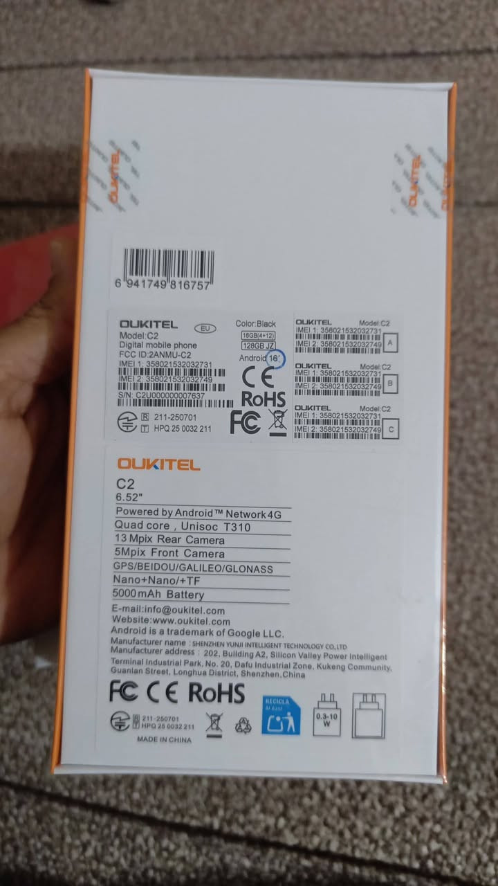 جهازين جدد لوك اجهزه اصلية شرط ضمان
ريدمي 13c ذاكرة 256 سعره 125

اوكتيل c2 ذاكره 128 سعره 125

الشراي يراسلني


**إذا كنت صاحب هذا الإعلان وتريد حذفه لأي سبب، رجاءا أرسل رسالة إلى الدعم الفني**