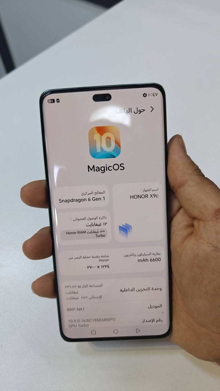 السلام عليكم
هنر x9C
رام 12
مستعمل 
تفاصيل
واتساب 
***********
