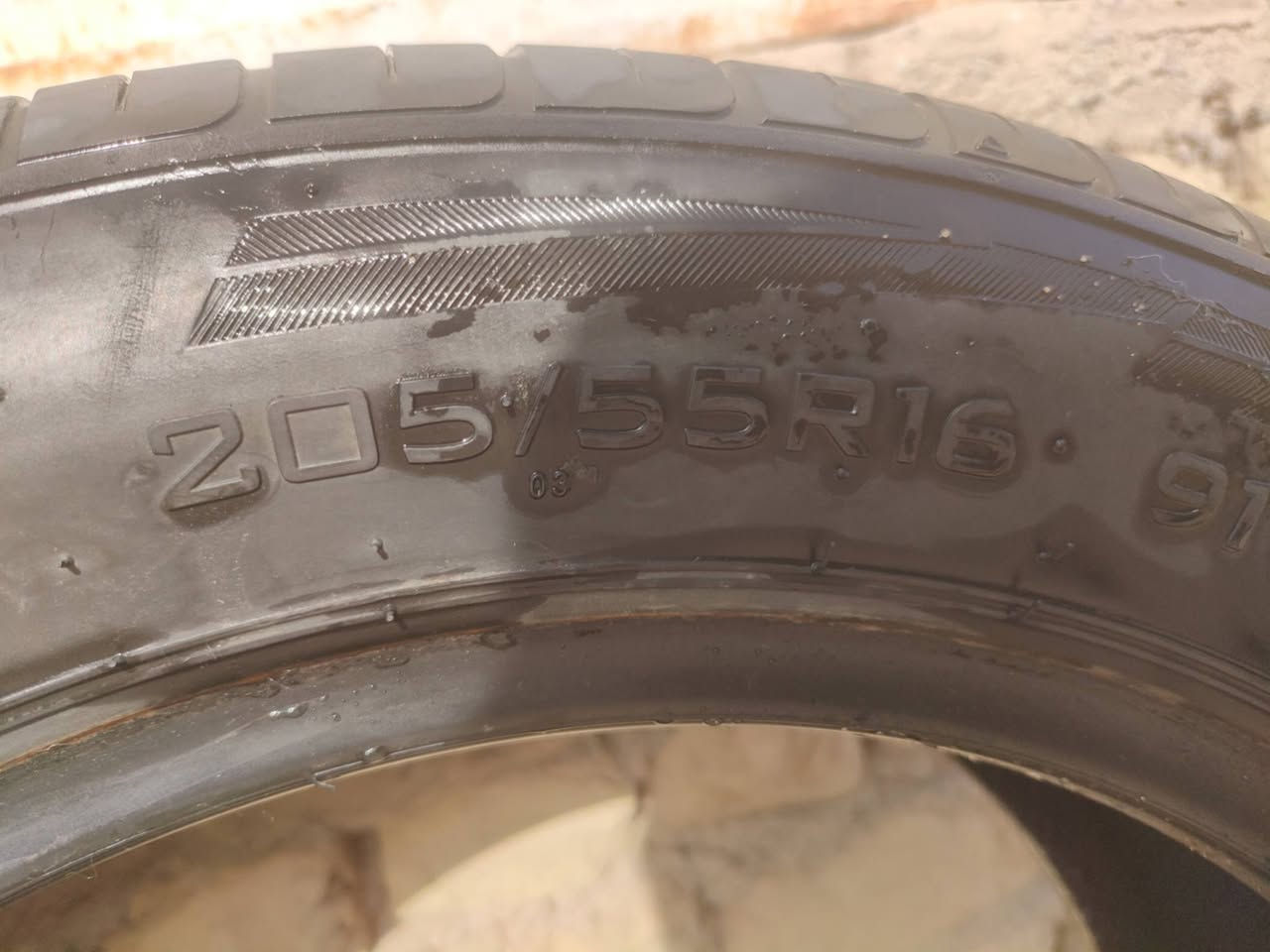 تخم تاير حجم 16/205/55
سوق الشيوخ العكيكة 
***********
