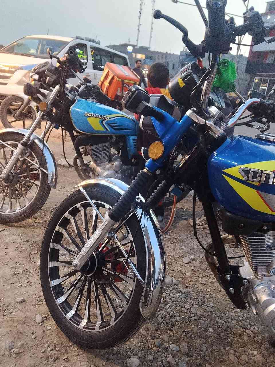 سلام عليكم دراجه يراني خمسه كير جديدة كولش ومكفوله كفاله عامه وراق كامله سعر 850وبيه مجال رقم ***********وتساب
