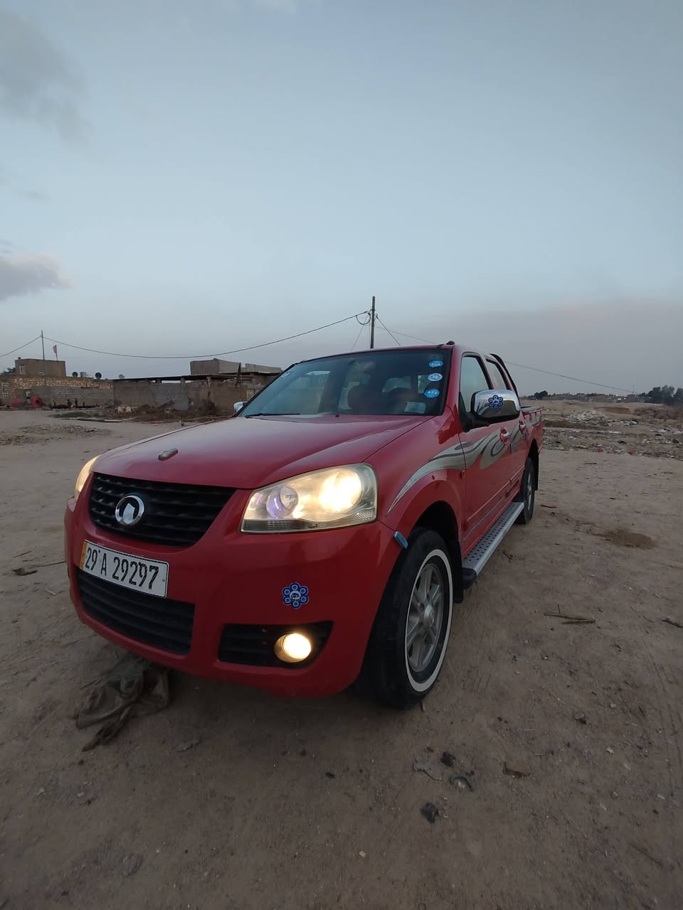 بيع مستعجل .. السعر  ( 76 ) فقط 

 كريت ويل. 2015 .شرط كفاله عامه من كلشي 
كفاله من الفتح والتبديل والصبغ وظربه. مكينه وكير شرط النظافه 
حداديه جديده . تخم تاير قبل اسبوع . تبربد + تدفئه بشرط 
دولي .رقم مميز 29.29297 .تحويل مباشر .
النجف الاشرف..***********
