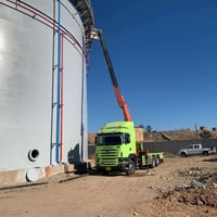 كرين إسكانيا (2005) كرين (12) طن ست سلايدات (4) هادروليك (2)يدوي طول ب...