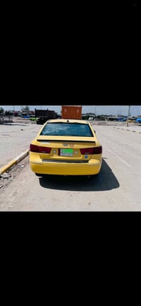 سوناتا للبيع 2009 وارد أمريكي حادثا بنيد وجاملق بدون دواخل السياره صبق...