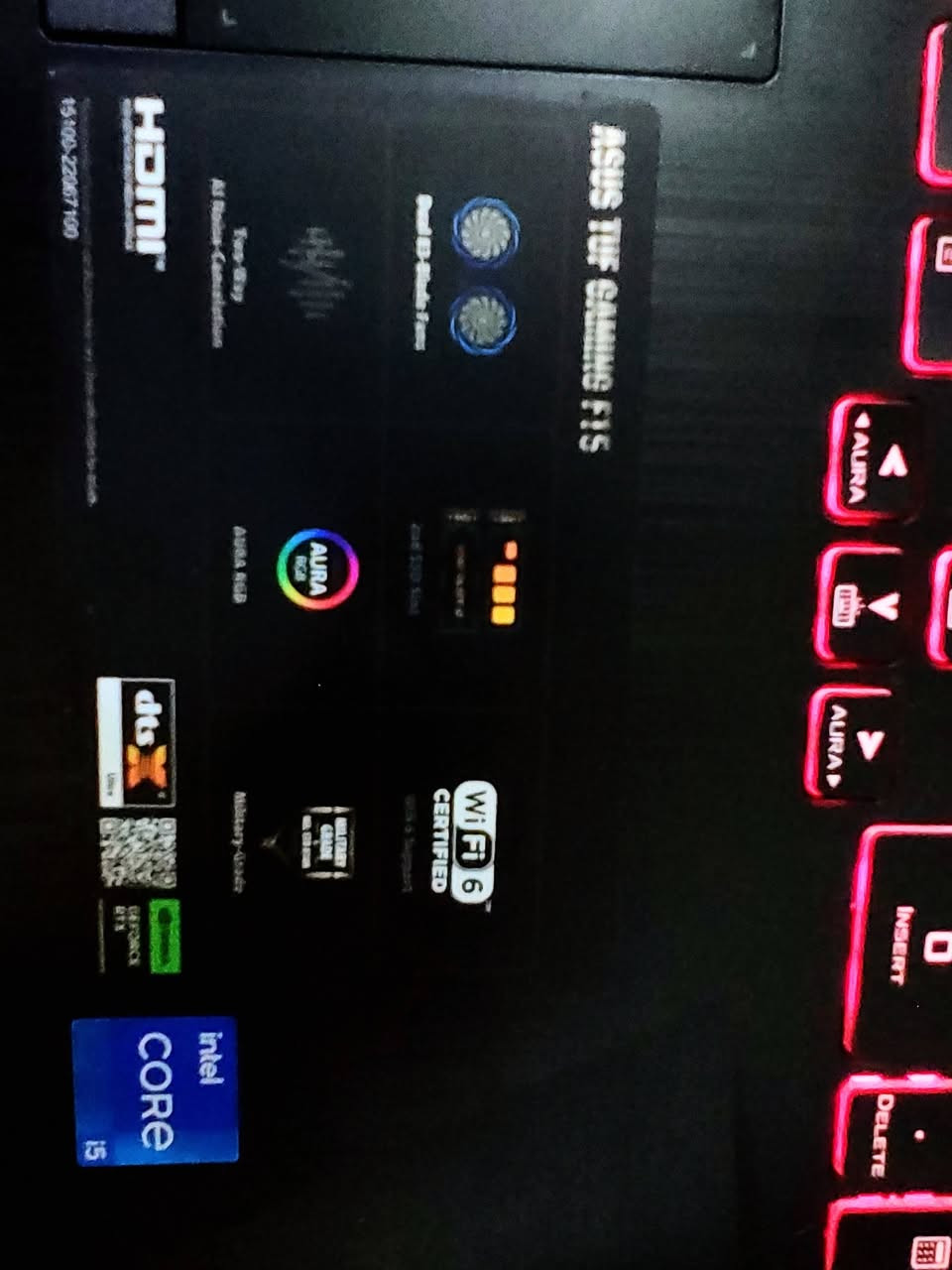 💻 للبيع: ASUS TUF Gaming F15

✅ المواصفات:
الشاشة: 15.6 إنج IPS FHD (1920×1080)
معدل التحديث: 144Hz
المعالج: Intel Core i5-11400H
كرت الشاشة: NVIDIA GeForce RTX 2050
الرام: 16GB DDR4 3200MHz
التخزين: 512GB SSD

✅ مناسب للألعاب، الدراسة، التصميم، والبرامج الهندسية.

✅الحالة:
الجهاز شغال بكفاءة وما بيه أي مشاكل بالأداء.
بيه دكمتين مشلوعات.
ويجي وياه الكيبورد الأصلي كامل هدية.
السعر: 650 وبيها مجال. 
مكاني كربلاء حي الحر. 
للتواصل على الرقم: ***********
