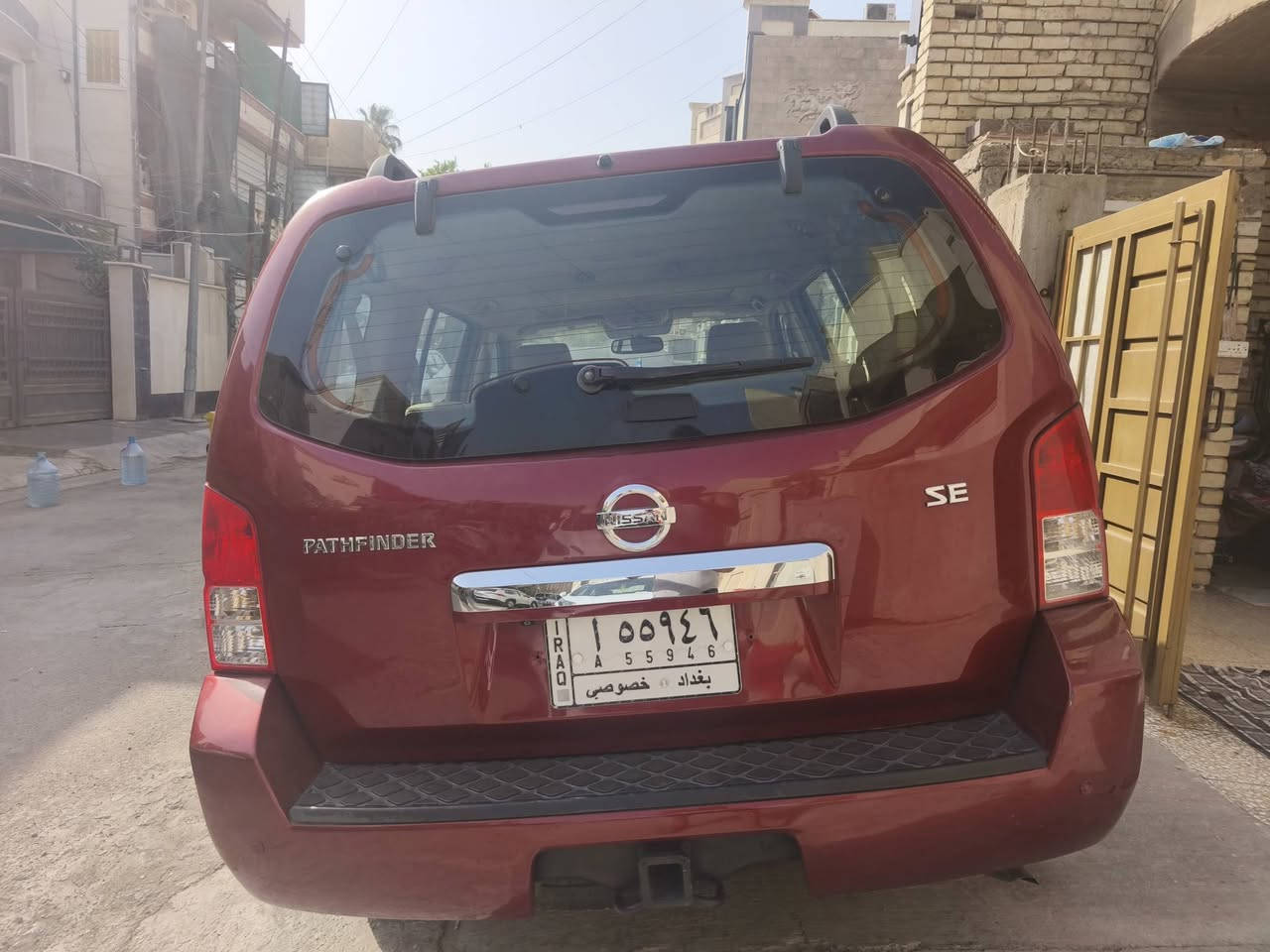 نيسان باثفندر ٢٠٠٨واردامريكي بسمي داخله كلين تايتل صبغ قطعه جاملغ الأيمن والباقي مكفول فول مواصفات ما عد ا البصمه سعره ١١الف دولار الاتصال على الرقم ***********
