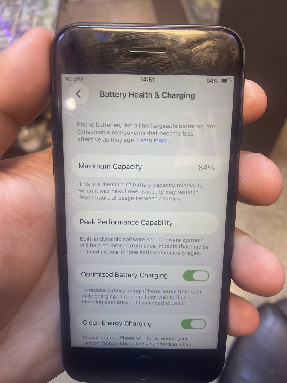 سلام عليكم للبيع
SE2
ذاكرة64 
بطارية84
سعر140
مكاني بغداد حي الجهاد


**إذا كنت صاحب هذا الإعلان وتريد حذفه لأي سبب، رجاءا أرسل رسالة إلى الدعم الفني**