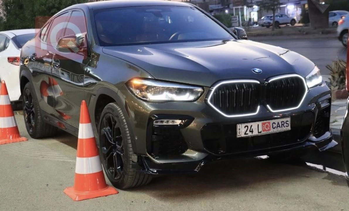 Bmw x6 40i 2023
ماشية السيارة 72 الف كيلو
سيارة دهوك 
مضلل سنوية 
سيارة حادثها بابين مبدل بلاد 
رقم الشاصي مذكور اي دواخل ماكو 
سيارة لاكجري لاين وضايفلها كتات 
بيها رصعة بالبنيد على كد الجداحة وعايفها  صيانة دورية شركة 
بدون اي مسج رقم الشاصي مرفق
مواصفتها معروفة
السياره مغلفه ppf
وسيارة جدول صيانتها يم العروش حصرا 
تدليك تدفئة تبريد كشنات ستيرن كذلك
داتا شو سماعات هارمن كاردون كاميرات محيطية رادارات محيطية مساعدات وقوف تلقائي حفض موقع قراءة العين كار بلي اندوريد اوتو وهواي بعد مواصفات السعر المطلوب 530

  (رقم صاحب السياره ***********)
