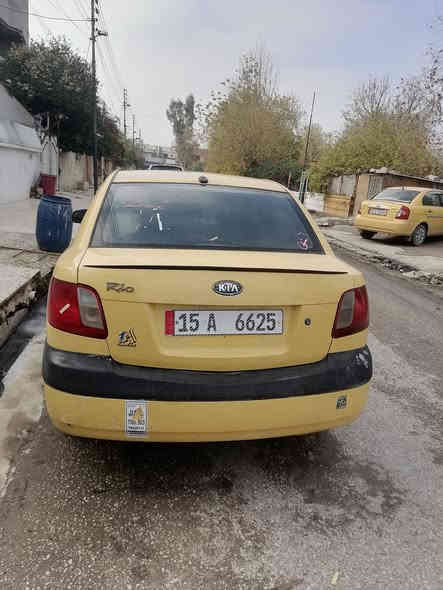 السلام عليكم كيا ريو 209 محرك16 سنويه جديده هزه جديده كير توماتيك شرط التحويل طخم جديد طخم تاير جديد 80قابل للتفواض***********
***********
