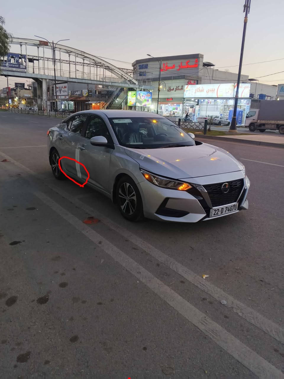 نيسان سانترا مواصفات SVمرغوب ضرر ربع بابين سكن كير محرك مامفتوح شرط رقم سنويه شنكه جديد بسمي رادار بصمه فول ماشي 55الف (***********(***********) كركوك, العراق
