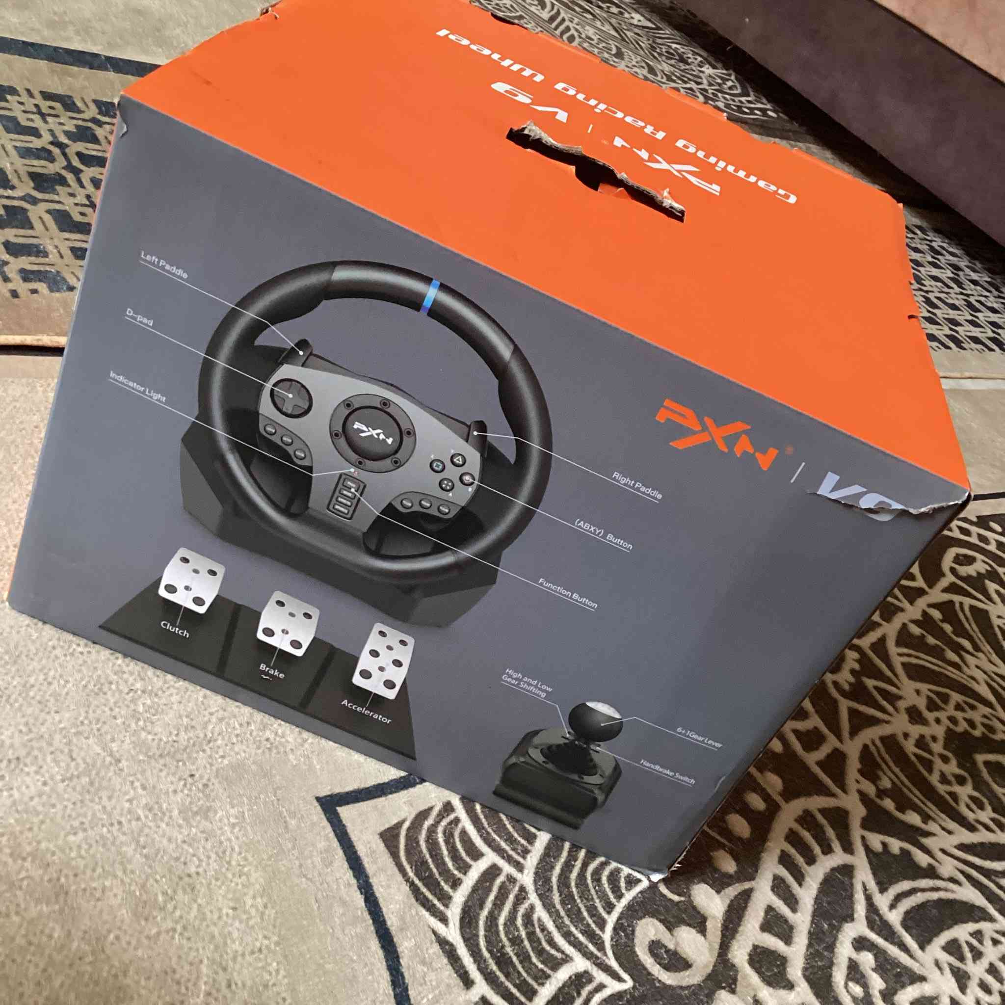 السلام عليكم ورحمة الله وبركاته                                                                                                  دركسونpxn v9 كامل للبيع                                                                                                      يشغل اكس بوكس سيريس Sوو PC.و بليستيشن 4/3.                                                 ستيرن                                                                                                                                        كير 6 نمر                                                                                                                                    دواسات                                                                                                                                   والكرتون ويا.                                                                                                                            يتحول من 900 درجه إلى 270 درجه.                                                                                  السعر 100 ألف                                                                                                                           مكاني التاجيات قرب دائره المرور                                                                                    الرقم (***********)
