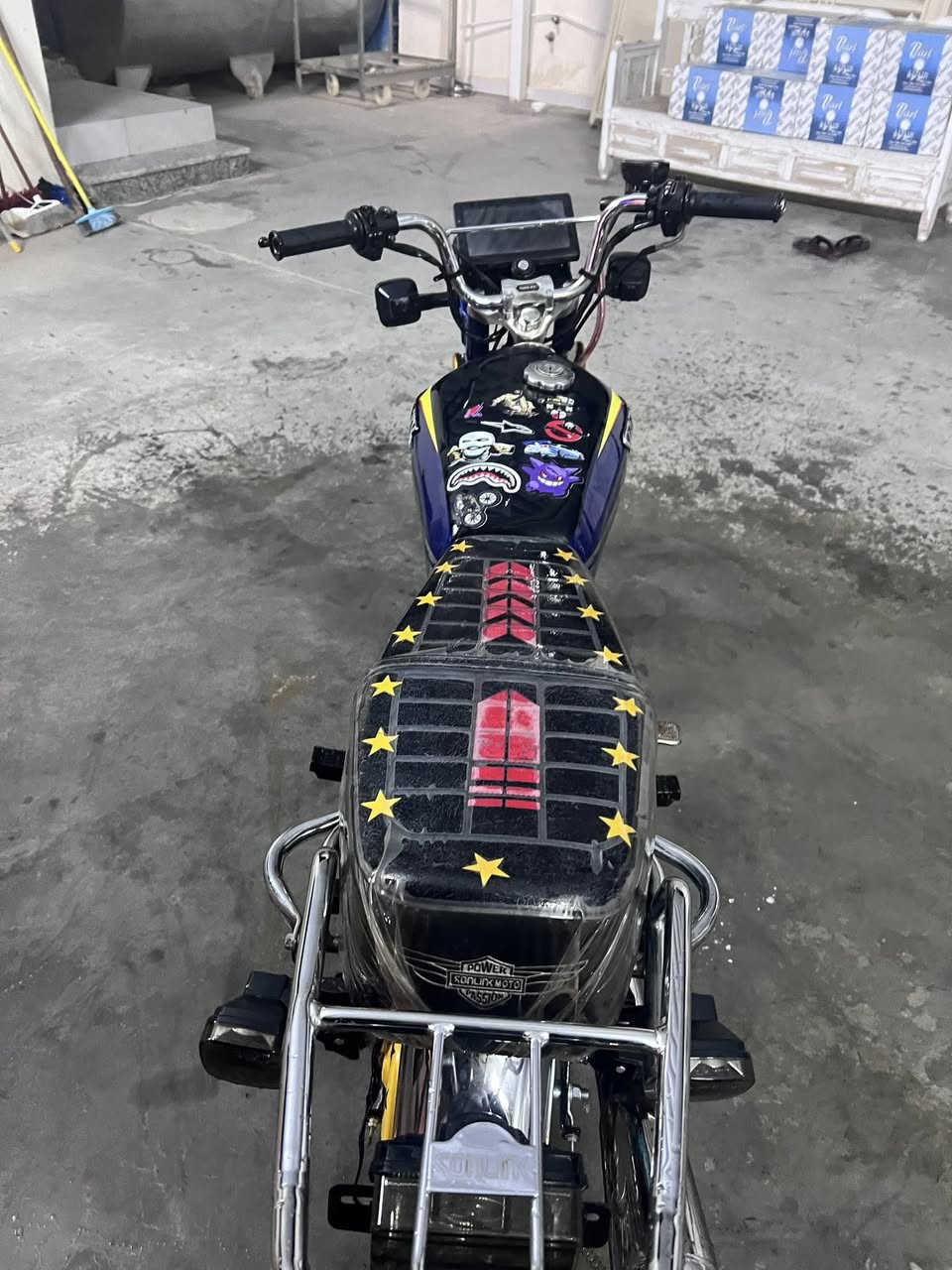 السلام عليكم دراجة تايكر موديل 2025  لون ازرق 4كير مكفولة كفاله عامة  العنوان ديالى ناحية جديدة الشط السعر 750 الف وبيهة مجال بسيط رقم الهاتف ***********
