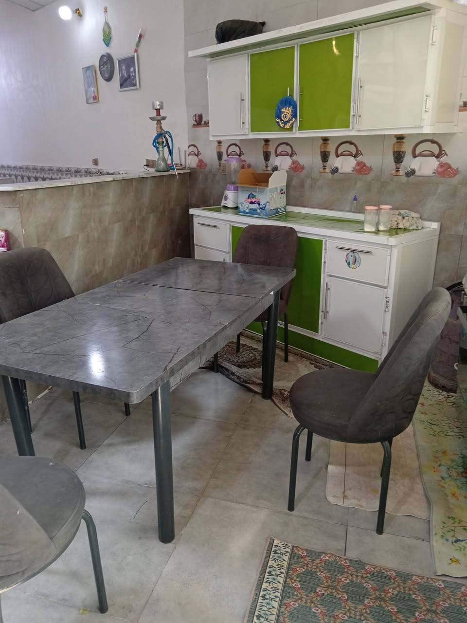 بيع سريع
ميز طعام يتكبر ويزغر
اربع كراسي اخو الجديد
السعر ١١٠مع للمجال
الحر سواده مدرسه للحسام
***********
