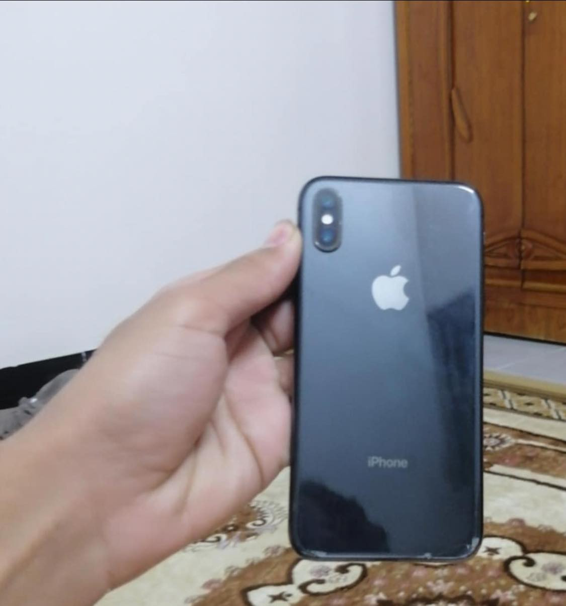 ايفون x عادي
ذاكره ٢٥٦ 
مبدل بطاريه فقط 
+بي فطر صغير بالضهر 
فيس ايدي متوقف 
للبيع او مراوس بايفون اعلى وادفع فرق


**إذا كنت صاحب هذا الإعلان وتريد حذفه لأي سبب، رجاءا أرسل رسالة إلى الدعم الفني**